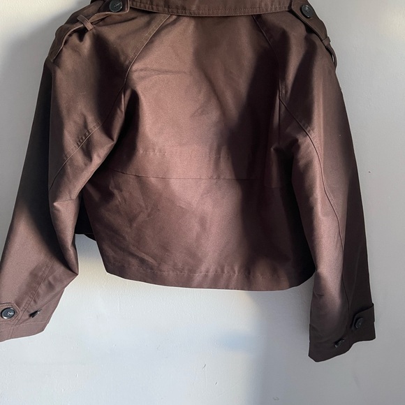 Zara women crop trench jacket - Picture 5 of 7